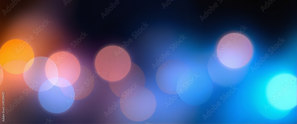 Wall mural isolated peach design on transparent background with abstract dark wave pattern