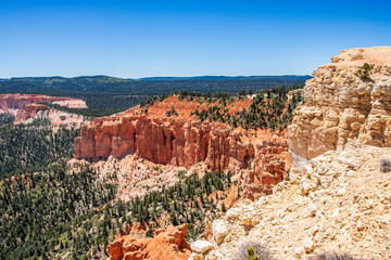 View from the Rim Trail at Bryce Canyon.
