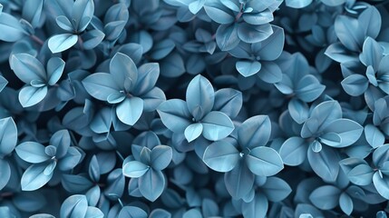 Obraz premium Abstract leaves form a vibrant background, a colorful representation of plant textures. Nature's design in art, a display of green leaves.
