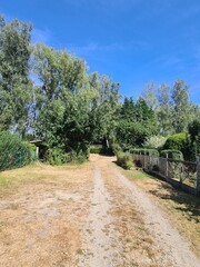 nature path in Berlin Rahnsdorf