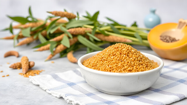Finger millet Italian millet A Nutritious Choice Generative AI