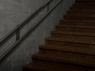 Fototapeta premium staircase in the building