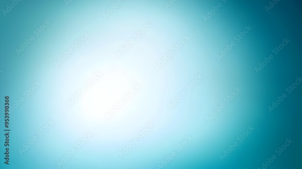 Poster beautifully designed teal gradient background with smooth flowing transitions between two to three s