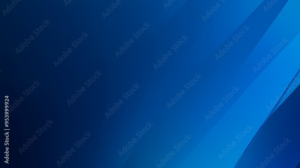 Poster serene and sophisticated cobalt blue gradient background with smooth color transitions providing amp