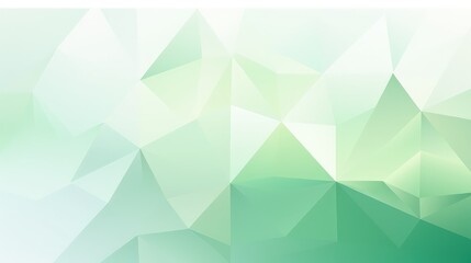 Obraz premium A soft, abstract geometric pattern in shades of green, creating a calming and modern visual effect.