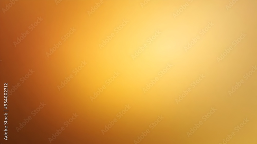 Poster elegant and sophisticated gradient abstract background in golden yellow tones providing a smooth cal