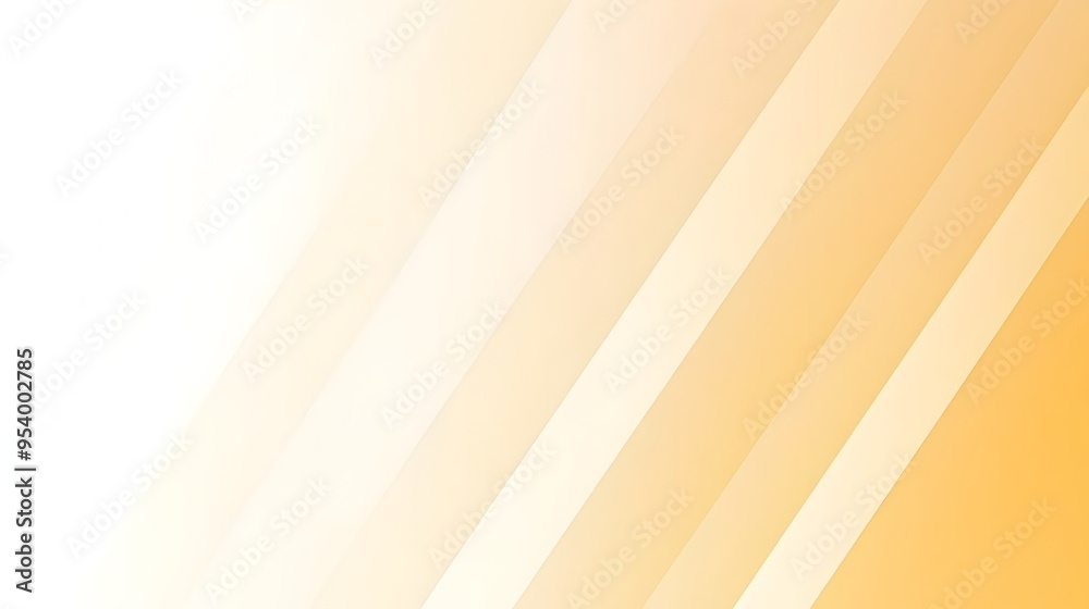 Poster smooth gradient background with seamless transitions between two to three shades of pale yellow crea