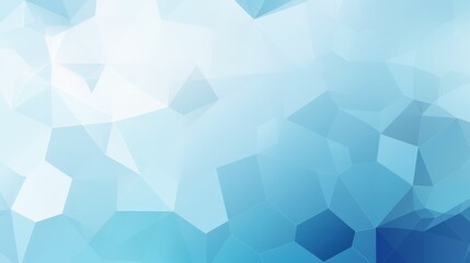 Obraz premium A geometric abstract background featuring various shades of blue in a polygonal design, suitable for digital projects.