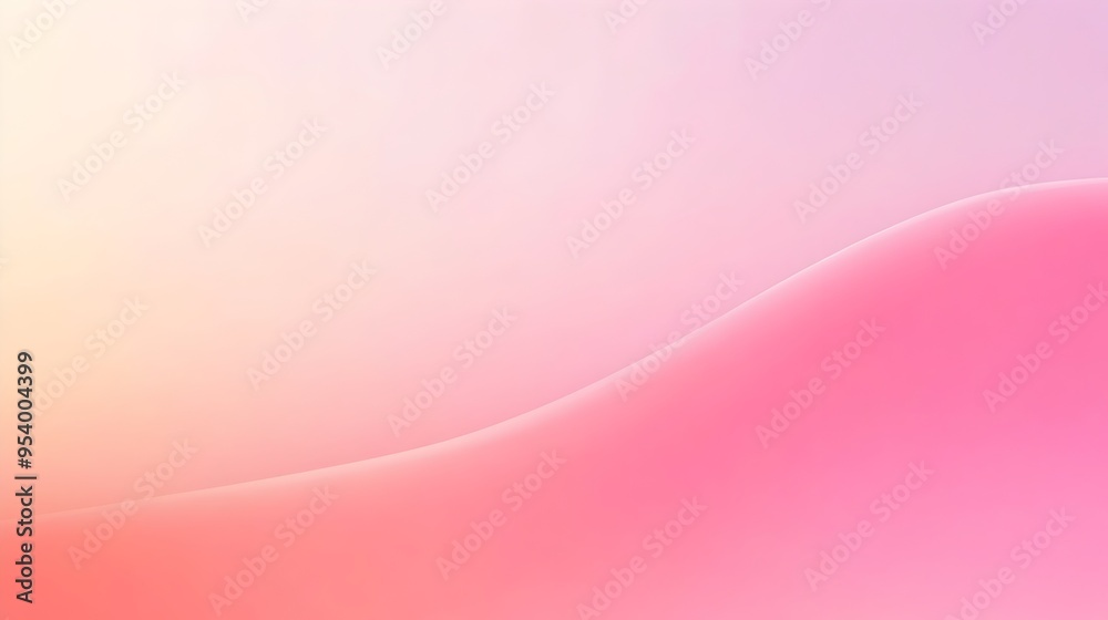 Poster elegant and minimalist gradient background featuring smooth transitions between soft pale shades of 