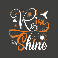 Motivational Space And Colorful Coffee Cup Design.