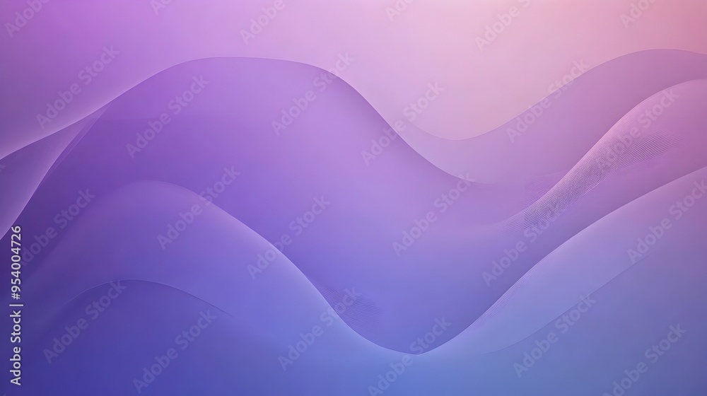 Poster minimalist and modern periwinkle gradient background with smooth transitions between shades of blue 