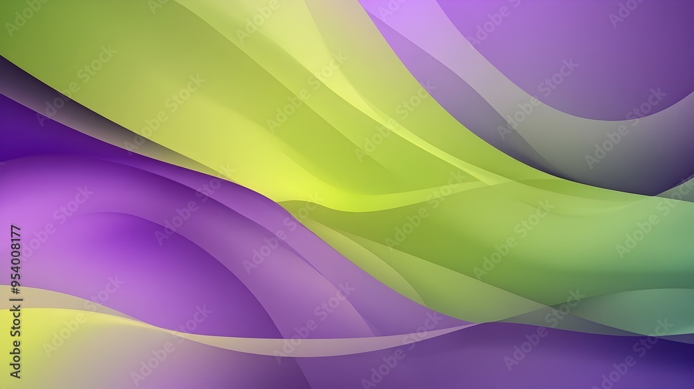 Poster smooth and sophisticated gradient background transitioning seamlessly between soothing shades of lav