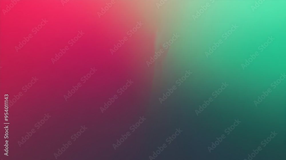 Poster stunning gradient background featuring a smooth transition between shades of green and red violet cr