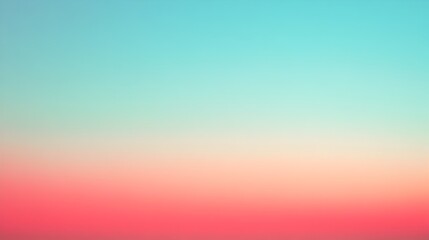 Obraz premium Stunning gradient background featuring seamless transitions between shades of red and aqua creating a visually captivating and modern canvas for overlay text or graphic elements