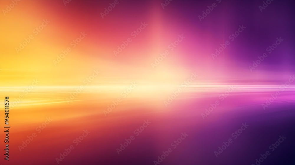 Poster captivating gradient background featuring smooth transitions between gold and violet hues creating a