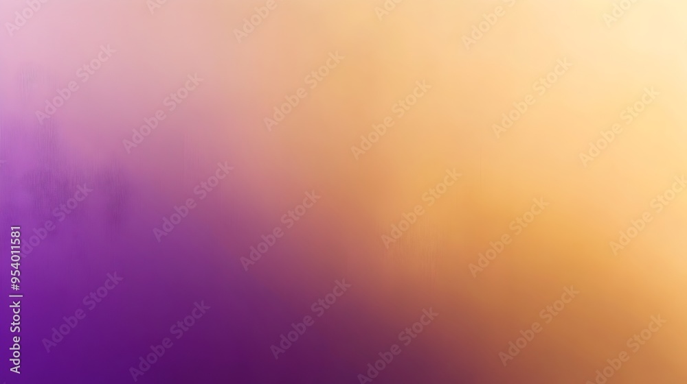 Poster gradient background with smooth transitions between two to three shades of golden and violet hues cr