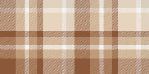 Paper pattern tartan textile, tiny plaid vector fabric. Victorian texture background check seamless in orange and light colors.