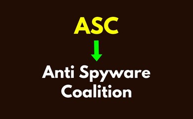 ASC Meaning, Anti Spyware Coalition