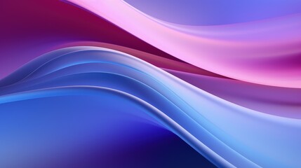 A smooth, flowing abstract design featuring gradients of pink and blue hues, evoking a sense of calm and creativity.
