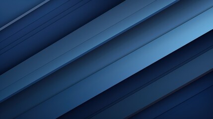 Obraz premium A sleek, modern abstract design featuring layered blue tones, ideal for backgrounds or digital interfaces.