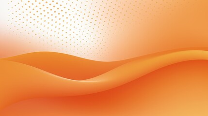 A smooth, abstract orange gradient background with gentle curves, suitable for graphic design and digital projects.