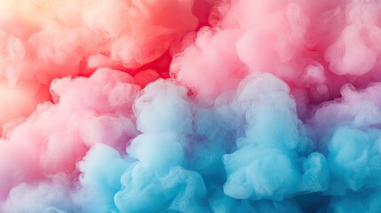 Fototapeta premium Abstract background with blue and pink smoke. Perfect for social media, branding, or any project needing a colorful backdrop.
