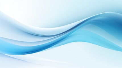 A serene abstract background featuring soft blue waves, ideal for digital designs and presentations.