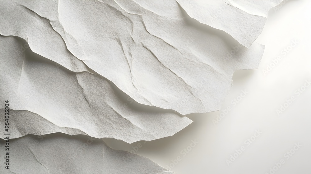 Poster minimalist and elegant textured paper background with soft gradient hues in shades of light grey pro