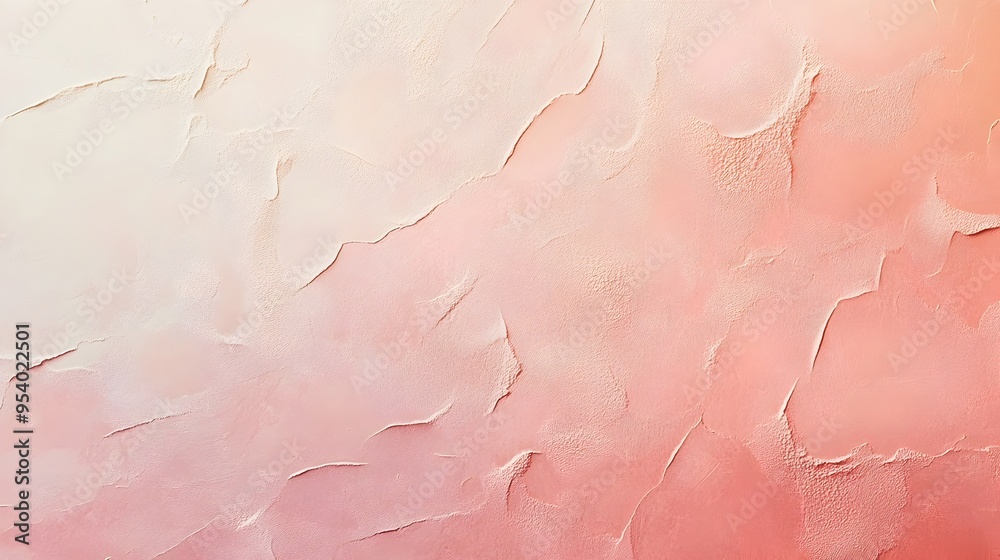 Poster elegant and minimalist textured paper background with a soft gradient in soothing peach hues providi