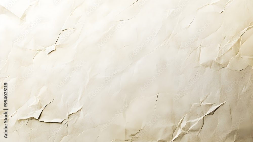 Poster minimalist and elegant textured paper background with soft gradient hues in shades of cream offering