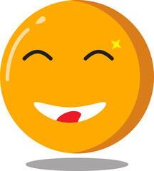 Fototapeta premium Smile Emoticon Expression