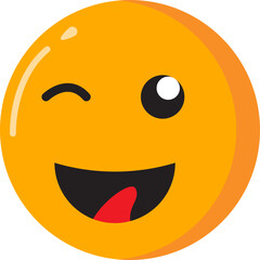 Wink Emoticon Expression