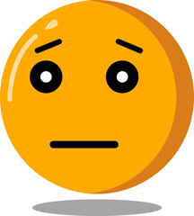 Relieved Emoticon Expression