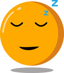 Sleep Emoticon Expression