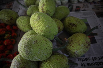 Breadfruit at Farmer's Market, Fiji