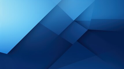 A modern abstract design featuring various shades of blue and geometric shapes, suitable for backgrounds or digital projects.