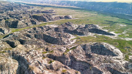 Aerial view of Midland Provincial Park, Canada