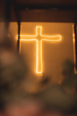 cross in the night