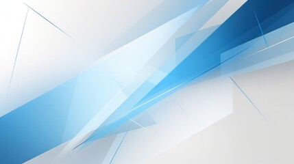 A modern abstract design featuring blue geometric shapes and gradients, ideal for backgrounds or digital media.