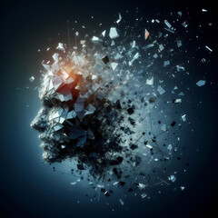 Obraz premium Shattered Mind