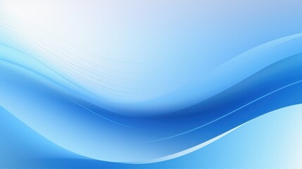 Fototapeta premium A smooth gradient of blue tones creates a calming and modern abstract background.