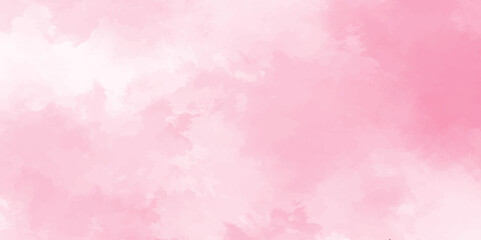 Abstract pink Wall Texture with Watercolor Brush Strokes. Soft pink pastel watercolor background. party invitation, packaging, surface design. Grunge and textured banner with free copy space.	