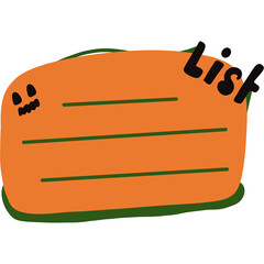 To do list Helloween theme
