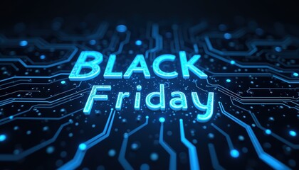 Black Friday on Circuit Board