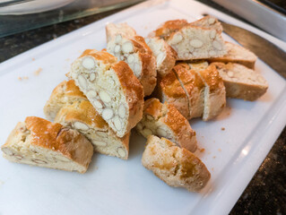 Homemade almond croquets of Provence
