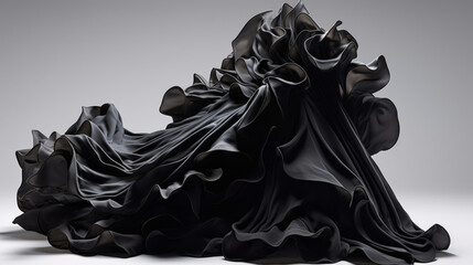 Elegant Flowing Fabric Digital Overlays for Maternity Photography | Multi-Color Collection | Flying Fabric Gowns | Studio Overlays	