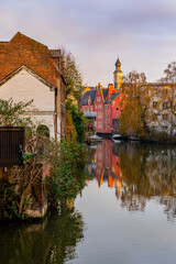 Christmas morning in Ghent, Belgium