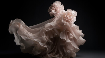 Elegant Flowing Fabric Digital Overlays for Maternity Photography | Multi-Color Collection | Flying Fabric Gowns | Studio Overlays