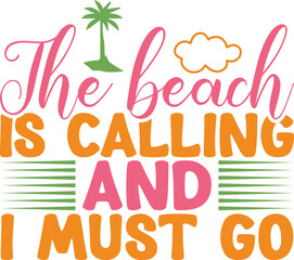 Beach Svg Bundle, Beach Clipart Svg Bundle, Summer Svg, Palm Tree Svg, Beach Life Svg, Tropical Svg, Cut File For Cricut, Silhouette, Png