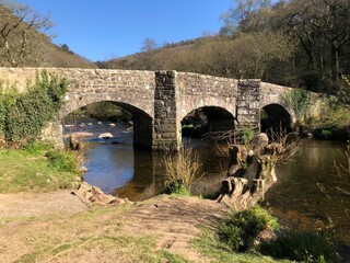 Fototapeta premium old stone bridge
